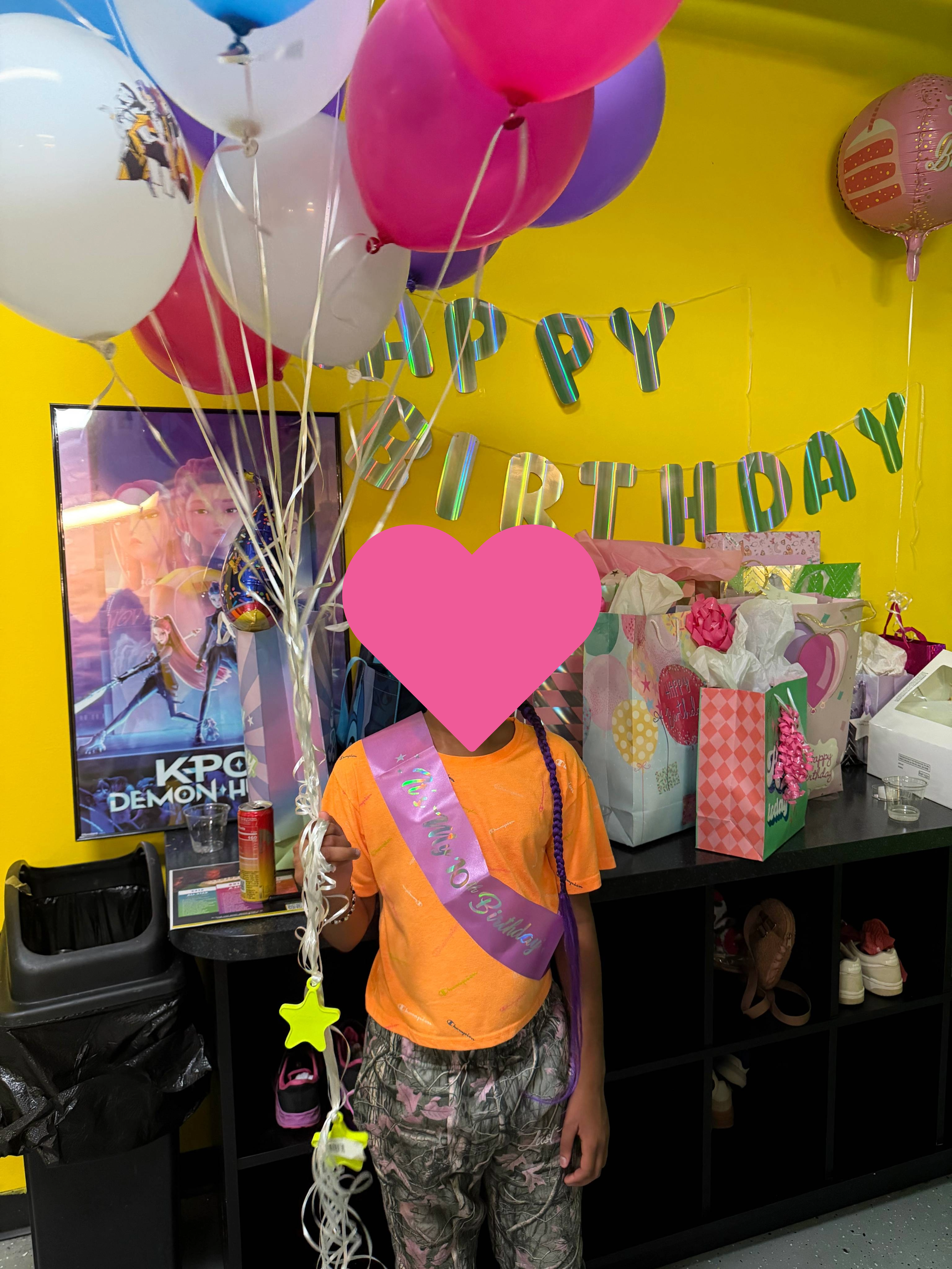 Birthday box celebration